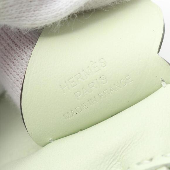 HERMES Green Leather Charm - Picture 4 of 6